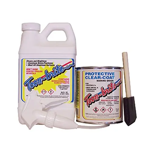 Toon-Brite Aluminum Cleaner and Protective Clear-Coat Kit box