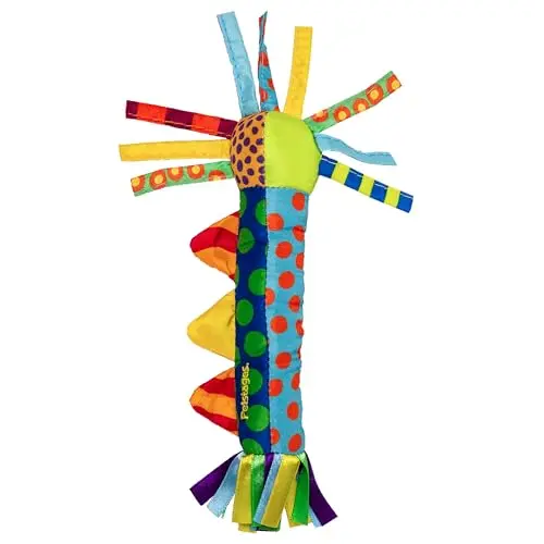 Petstages Cool Teething Stick, a multicolor freezable chew toy