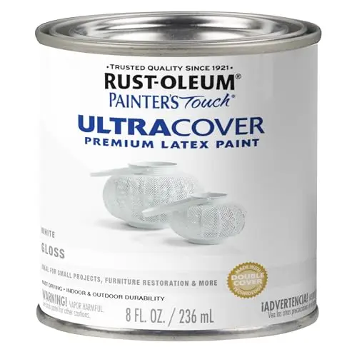 Rust-Oleum Painter's Touch Latex Paint in Gloss White