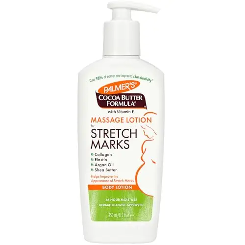 Palmer's Cocoa Butter Formula Massage Lotion for Stretch Marks in an 8.5-ounce bottle