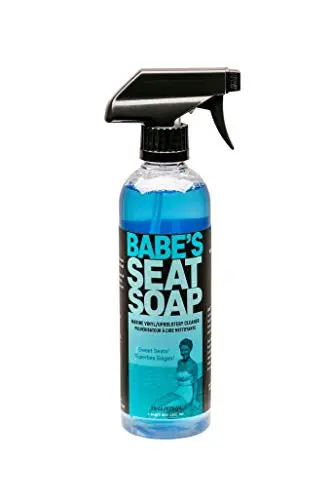 Babe's Seat Soap marine vinyl cleaner bottle