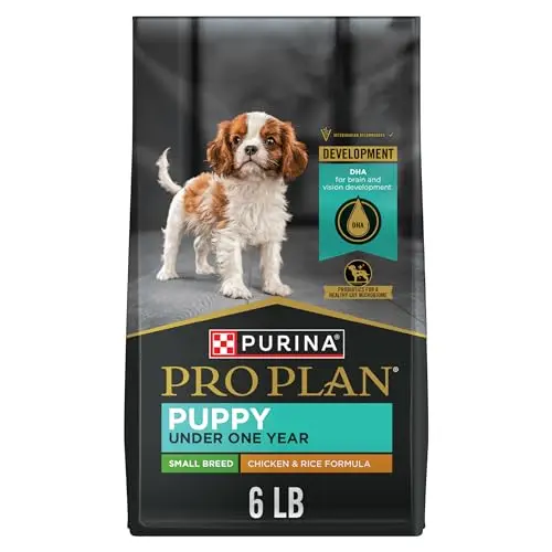 Purina Pro Plan Small Breed Puppy dry dog food bag