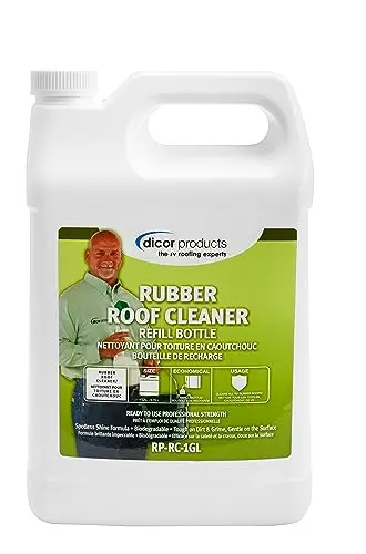 Dicor Deep Cleaning Rubber RV Roof Cleanser 1-gallon spray refill