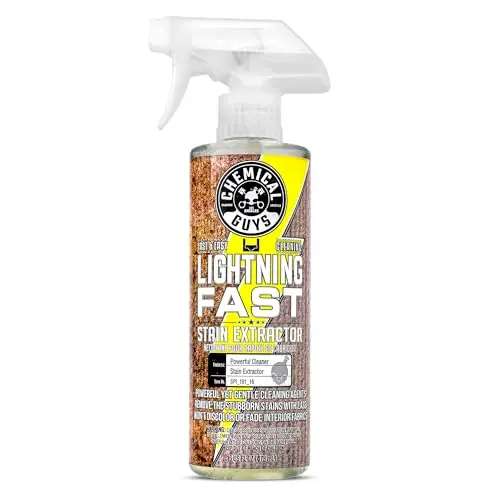Chemical Guys Lightning Fast carpet and upholstery stain extractor bottle