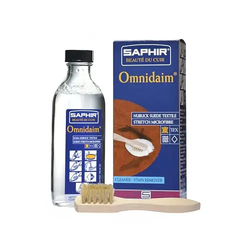 SAPHIR Omnidiam suede cleaner bottle with brush cap