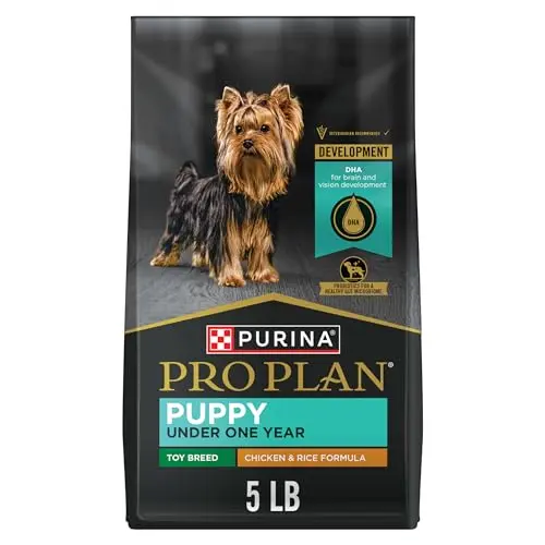 Purina Pro Plan Toy Breed Puppy dry dog food bag