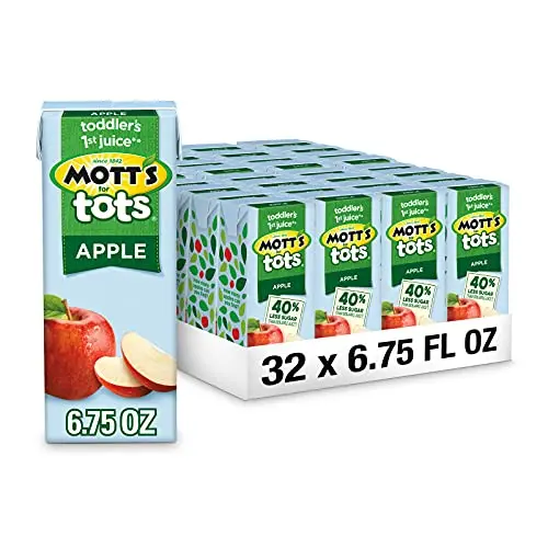 Mott's for Tots Apple juice boxes for toddlers