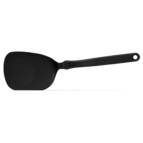 Dreamfarm Chopula spatula with sit-up handle on a kitchen counter