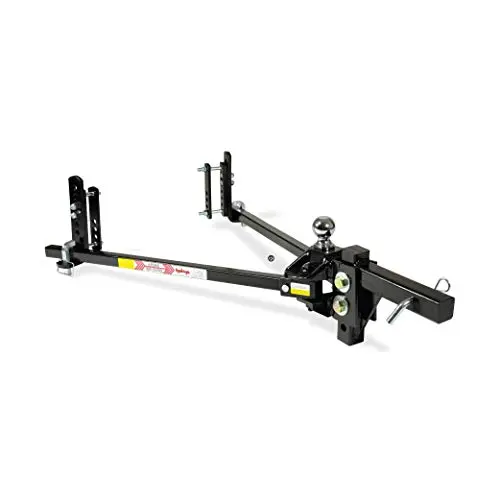 Equal-i-zer 4-point weight distribution and sway control hitch for trailers