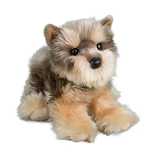 Realistic Yorkshire Terrier plush stuffed animal named Yettie