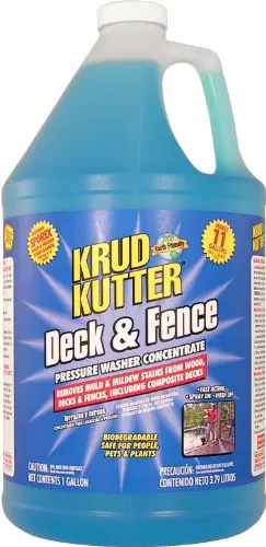Krud Kutter Blue Deck and Fence Cleaner 1-gallon bottle