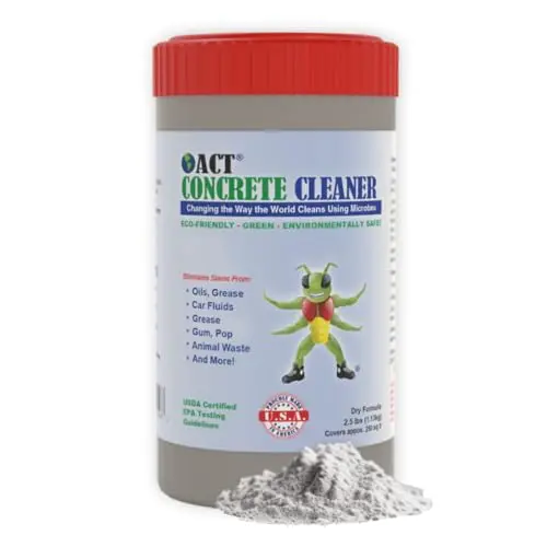 ACT Concrete Cleaner dry powder in container