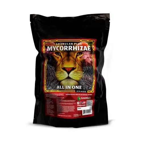 GreenGro Granular Plus Myco all-in-one fertilizer with mycorrhizae