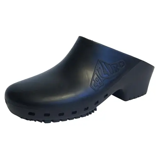 CALZURO Classic rubber clogs without holes