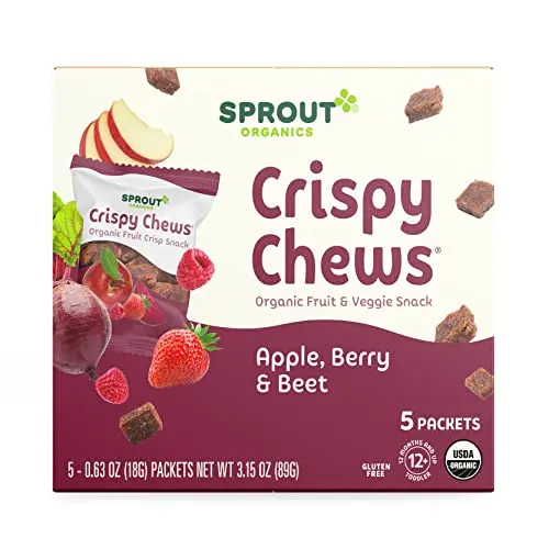 Sprout Organic Toddler Crispy Chews fruit snacks