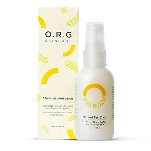 ORG Peel Off Face Cleanser spray for gentle exfoliation