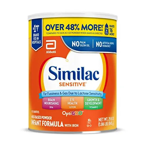 Similac Sensitive Infant Formula powder value can