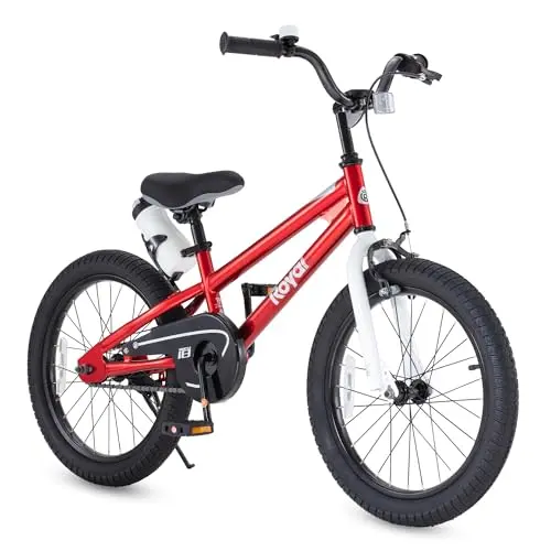 RoyalBaby 18-inch red BMX bike for kids