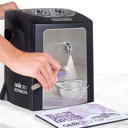 GemOro UltraSpa ultrasonic jewelry cleaner and steamer machine