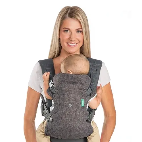 Infantino Flip 4-in-1 Convertible Baby Carrier in Grey