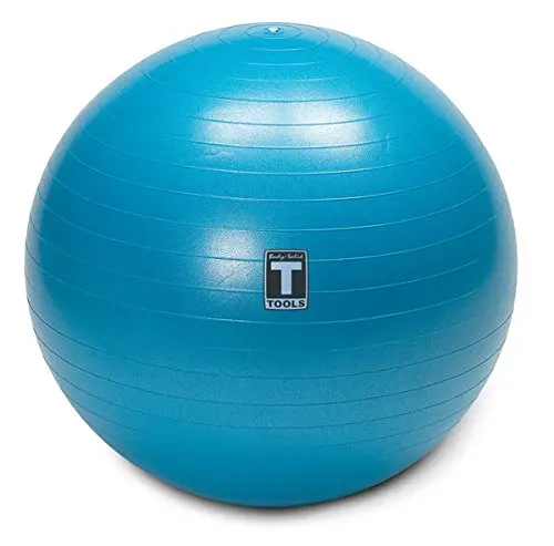 Body-Solid Blue Weighted Toning Ball for pregnancy exercise and fitness