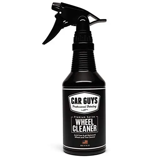 CAR GUYS Wheel Cleaner bottle showing concentrated gel formula