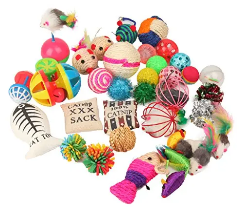 Fashion's Talk 20 Piece Assorted Cat Toy Variety Pack