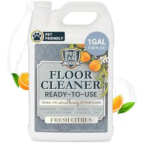 ProCare Citrus Scented Natural Floor Cleaner 1 Gallon
