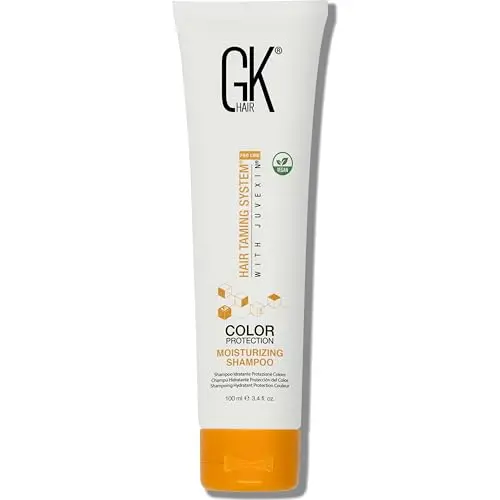 GK HAIR Global Keratin Moisturizing Shampoo for color treated curly frizzy hair