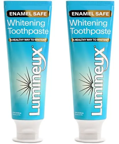 Lumineux Peroxide Free teeth whitening toothpaste two-pack