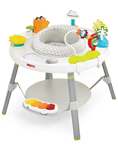 Skip Hop Explore and More Baby Activity Center in neutral colors