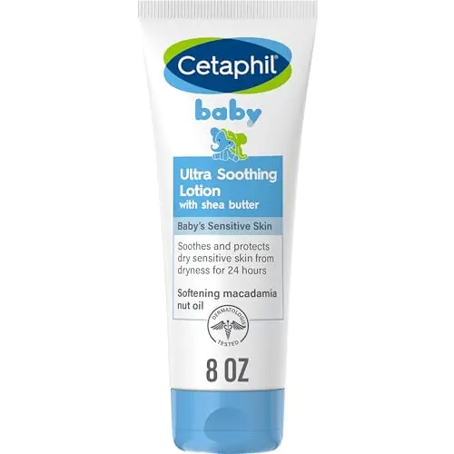 Cetaphil Baby Ultra Soothing Lotion with Shea Butter bottle
