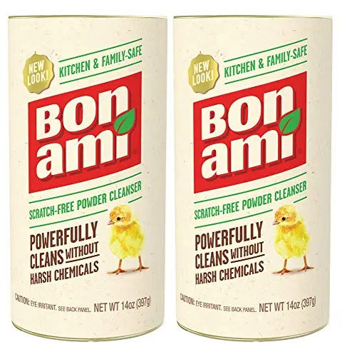 Bon Ami powder cleanser for kitchens and bathrooms