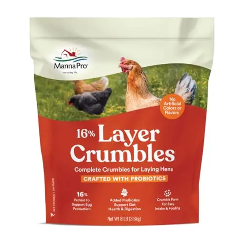 Bag of Manna Pro 16% protein layer crumbles