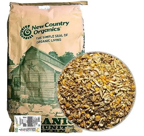 Bag of New Country Organics corn-free classic layer feed