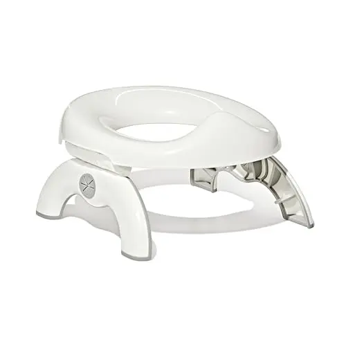 OXO Tot 2-in-1 Go Portable Potty with travel bag, shown in drizzle color
