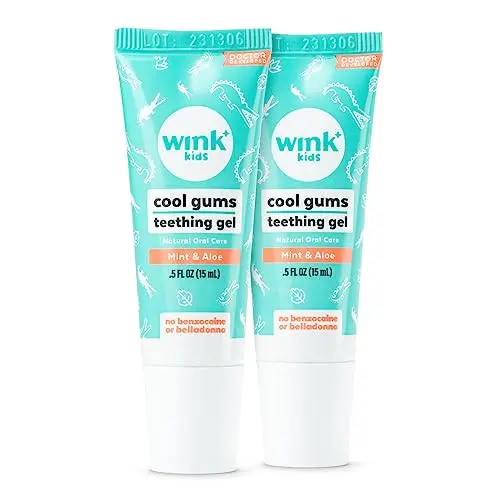 Wink Well Baby Teething Relief Natural Gel twin pack