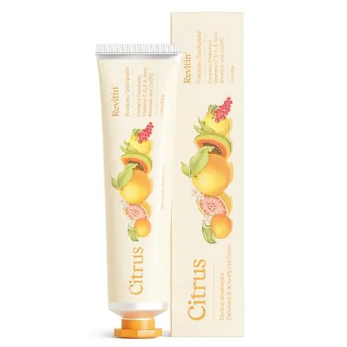 Revitin Fluoride-Free Prebiotic Citrus Tooth Gel