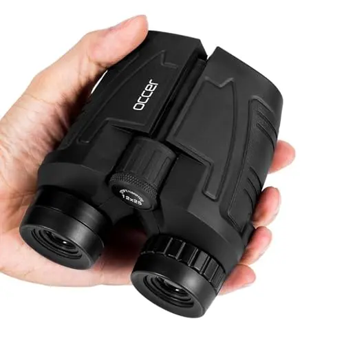 Occer 12x25 compact binoculars with large eyepieces