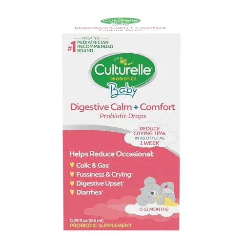 Culturelle Baby Digestive Calm and Comfort probiotic drops bottle