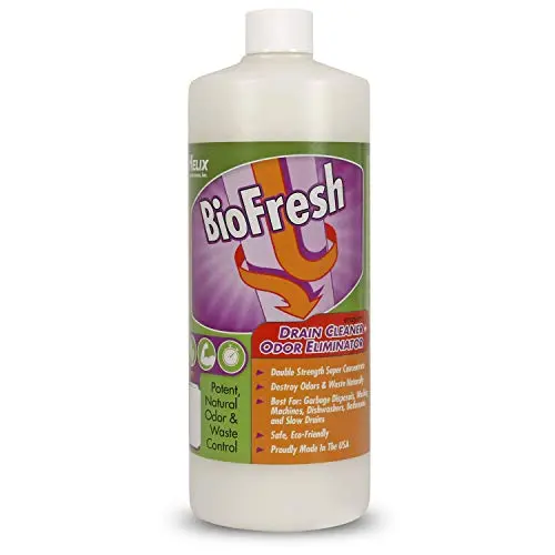 BioFresh Enzyme Drain Cleaner bottle by Helix Laboratories