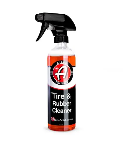Adam's Polishes Tire and Rubber Cleaner bottle with citrus-based formula
