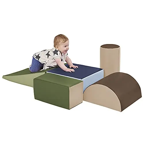 ECR4Kids SoftZone foam blocks and ramps for climbing and crawling