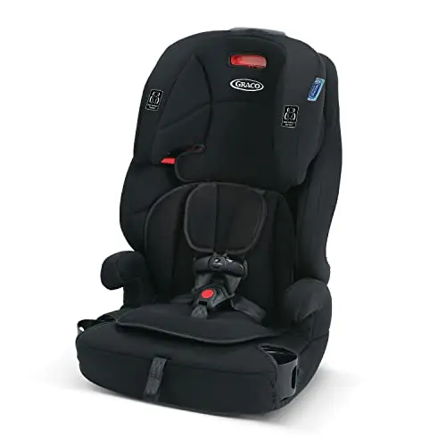 Graco Tranzitions 3-in-1 harness booster car seat in forward-facing mode