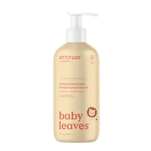 ATTITUDE 2-in-1 shampoo and body wash for baby, EWG Verified