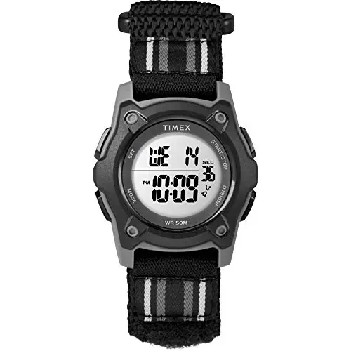 Timex Kids Time Machines digital watch with Indiglo light and nylon strap
