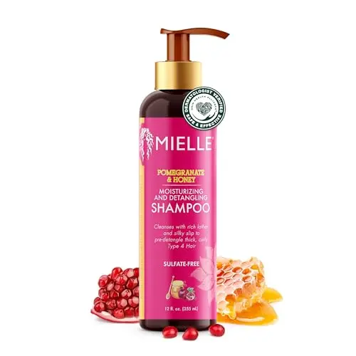 Mielle Organics Pomegranate and Honey Detangling Shampoo bottle