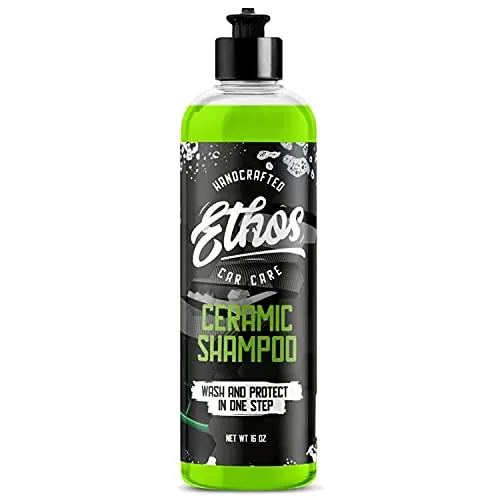 Ethos Ceramic Car Shampoo bottle