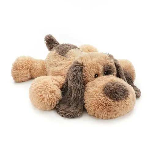 WEIGEDU large brown beagle labrador stuffed dog plush toy