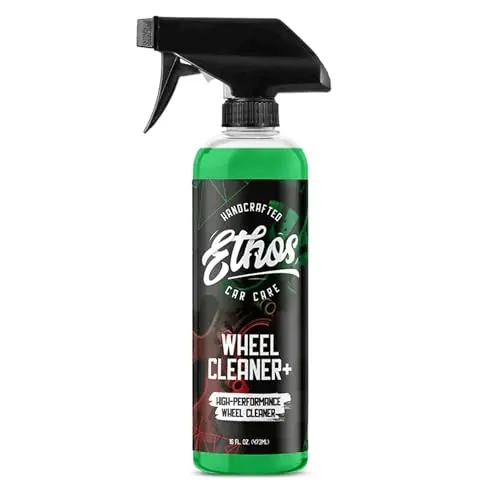Ethos Wheel Cleaner Spray bottle with color-change technology